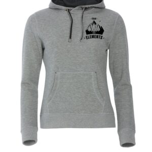 Four Elements Hoody | Damenschnitt | Kleines Logo Brust