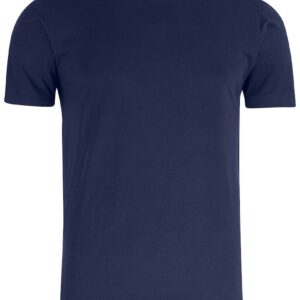 Vereinsshirt Baumwolle Herren Dunkelblau mit Druck VBC + Sponsor Brust links
