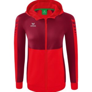 Six Wings Kapuzenjacke Damen, Druck TV Rücken