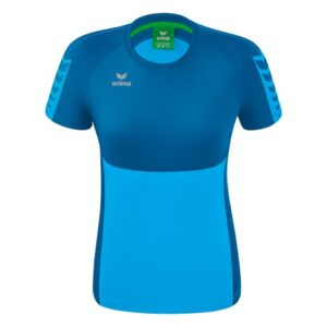 T-Shirt Sport Damen,Vereins- und Sponsorenlogo Rücken