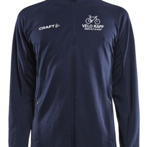 Strapazierfähige Trainerjacke unisex mit Logo-Druck Brust links