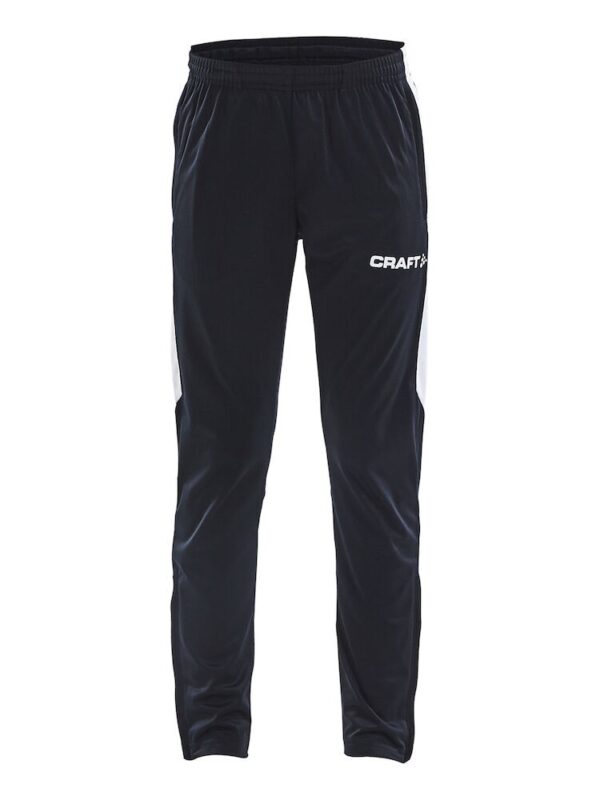 Trainerhose Polyester Jugend Schwarz