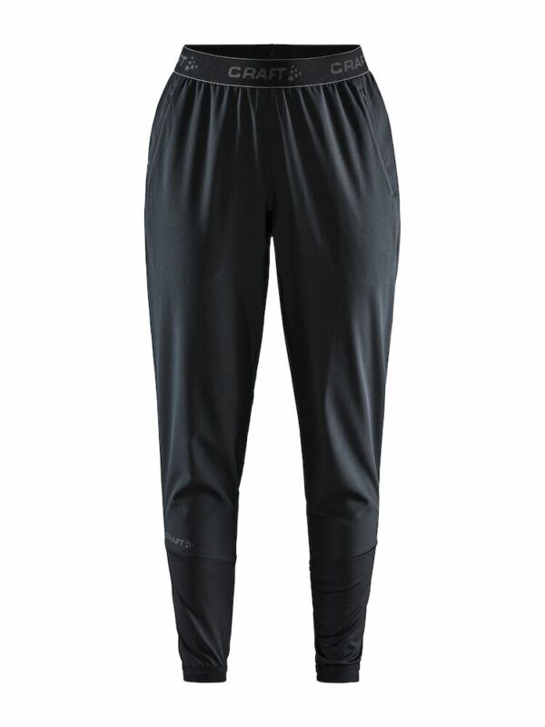 Trainerhose Polyester/Elasthan Damen Schwarz