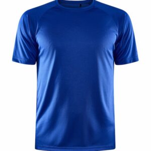 Vereinsshirt Herren Blau mit Druck VBC + Sponsor Brust links