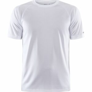 Vereinsshirt Herren Weiss mit Druck VBC + Sponsor Brust links