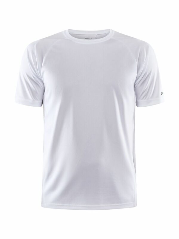 Vereinsshirt Herren Weiss mit Druck VBC + Sponsor links