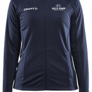 Strapazierfähige Trainerjacke Damen mit Logo-Druck Brust links