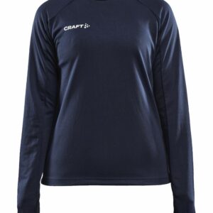 Jubiläumspulli Damen Dunkelblau Druck VBC + Sponsor Brust links