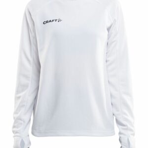 Jubiläumspulli Damen Weiss Druck VBC + Sponsor Brust links