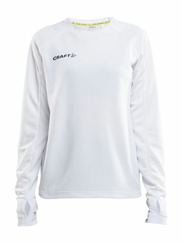 Jubiläumspulli Damen Weiss Druck Sponsor rechts + VBC links