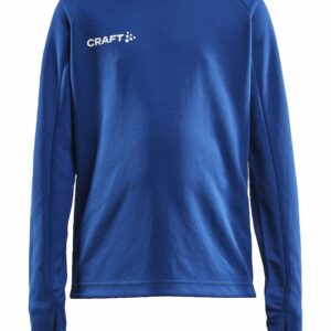 Jubiläumspulli Jugend Vereinsblau Druck VBC + Sponsor Brust links