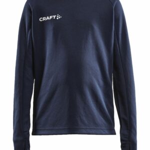 Jubiläumspulli Jugend Dunkelblau Druck VBC + Sponsor Brust links