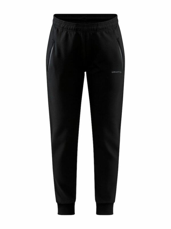 Trainerhose Baumwolle/Polyester Damen Schwarz