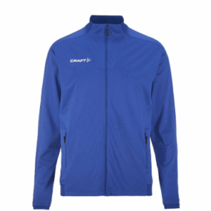 Evolve Trainerjacke Herren Vereinsblau Druck VBC + Sponsor Brust links