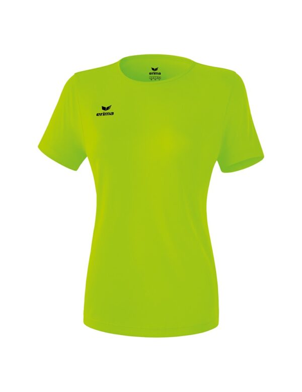 Funktionsshirt Damen Green Gecko mit Logoaufdruck Brust + Rücken
