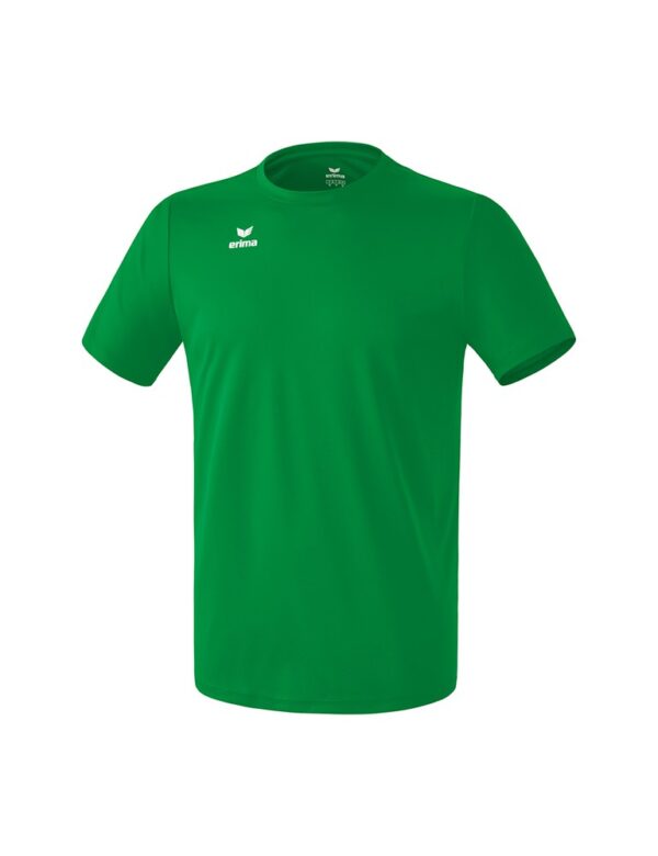 Funktionsshirt Herren Smaragd mit Logoaufdruck Brust + Rücken