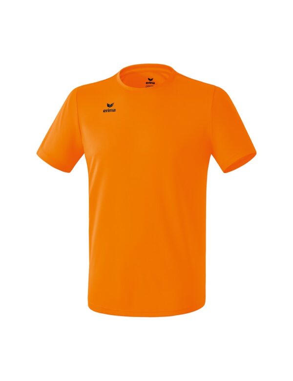 Funktionsshirt Herren Orange mit Logoaufdruck Brust + Rücken