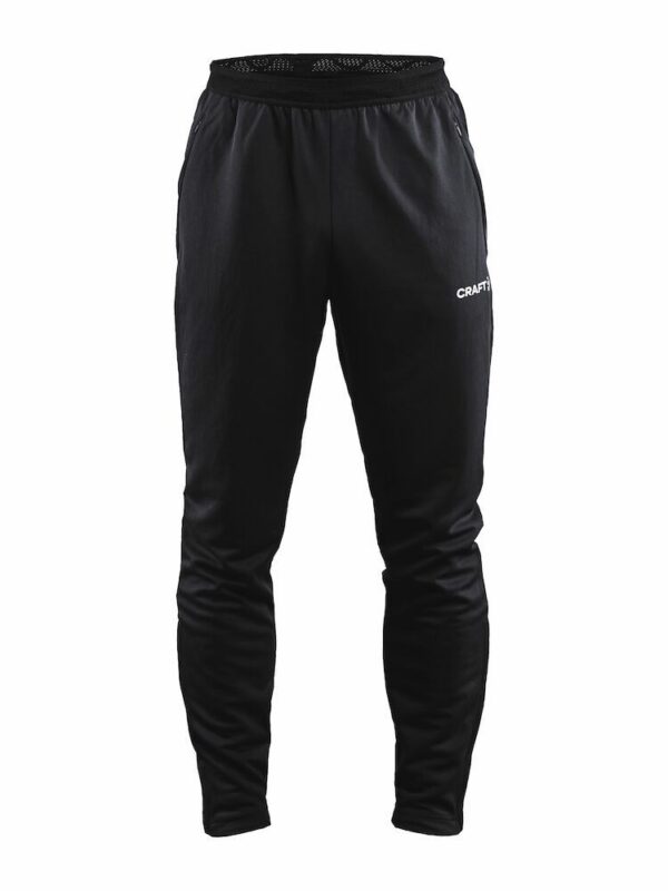 Trainerhose Herren mit Logodruck Hosenbein rechts