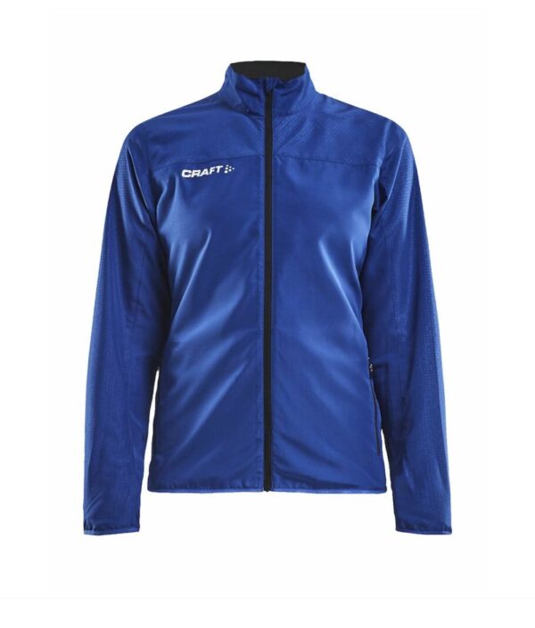 Rush Wind Jacket Women mit LVL Logo Brust links + Sponsor rechts