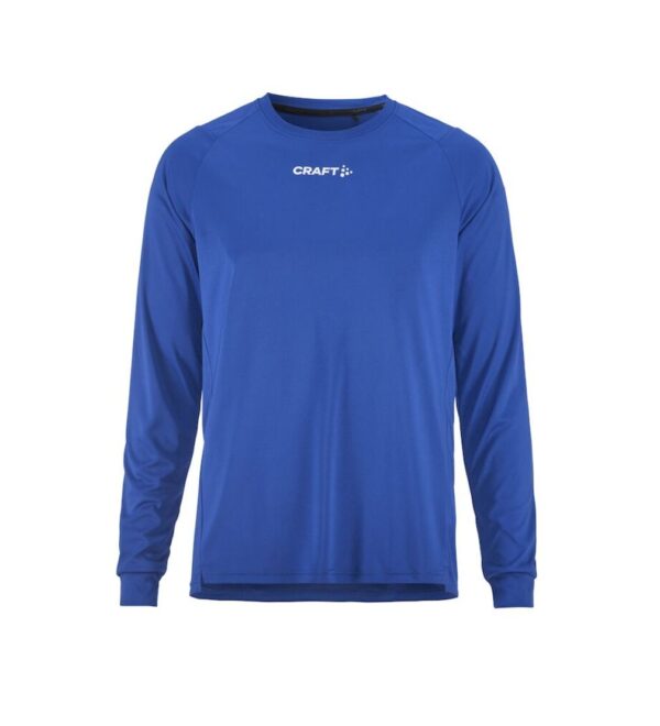 Rush 2.0 LS Tee Men mit LVL Logo Brust links + Sponsor rechts