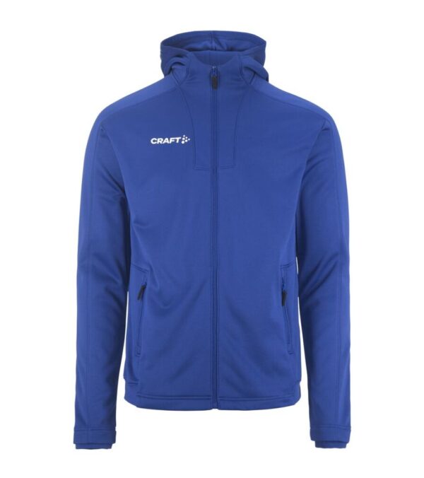 Evolve 2.0 Hood Jacket Jugend LVL Logo Brust links + Sponsor rechts