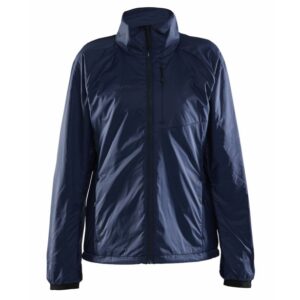Craft Core Light Padded Jacke  Women Marine, Druck trail-run-Logo einfarbig  auf der Brust