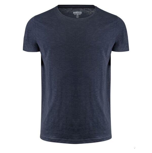 Twoville Tee Men Marine, Druck trail-run-Logo einfarbig  auf der Brust