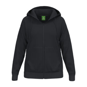 Kapuzenjacke schwarz Damen inkl. VBC-Druck Brust klein + Rücken gross