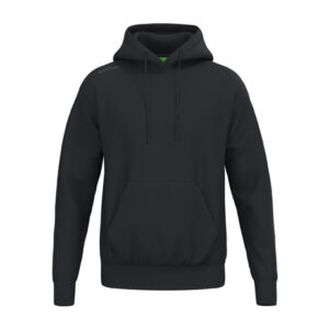 Kapuzenpulli unisex schwarz inkl. VBC-Druck Brust klein + Rücken gross