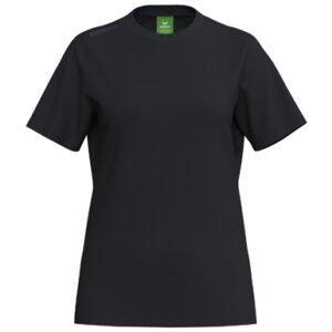 Teamsport Shirt Damenschnitt schwarz mit Druck TVA Brust
